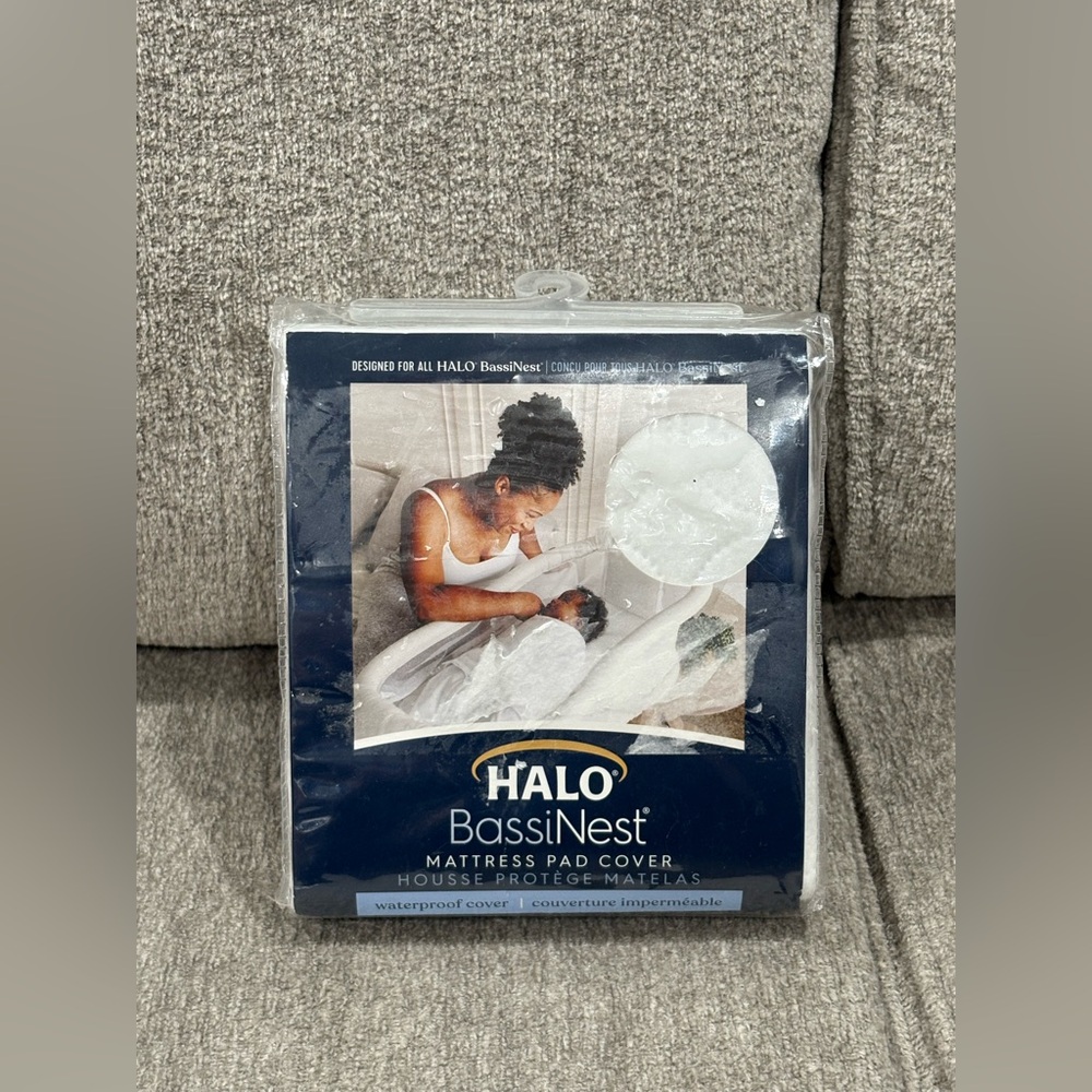 Halo BassiNest Mattress Protector in White